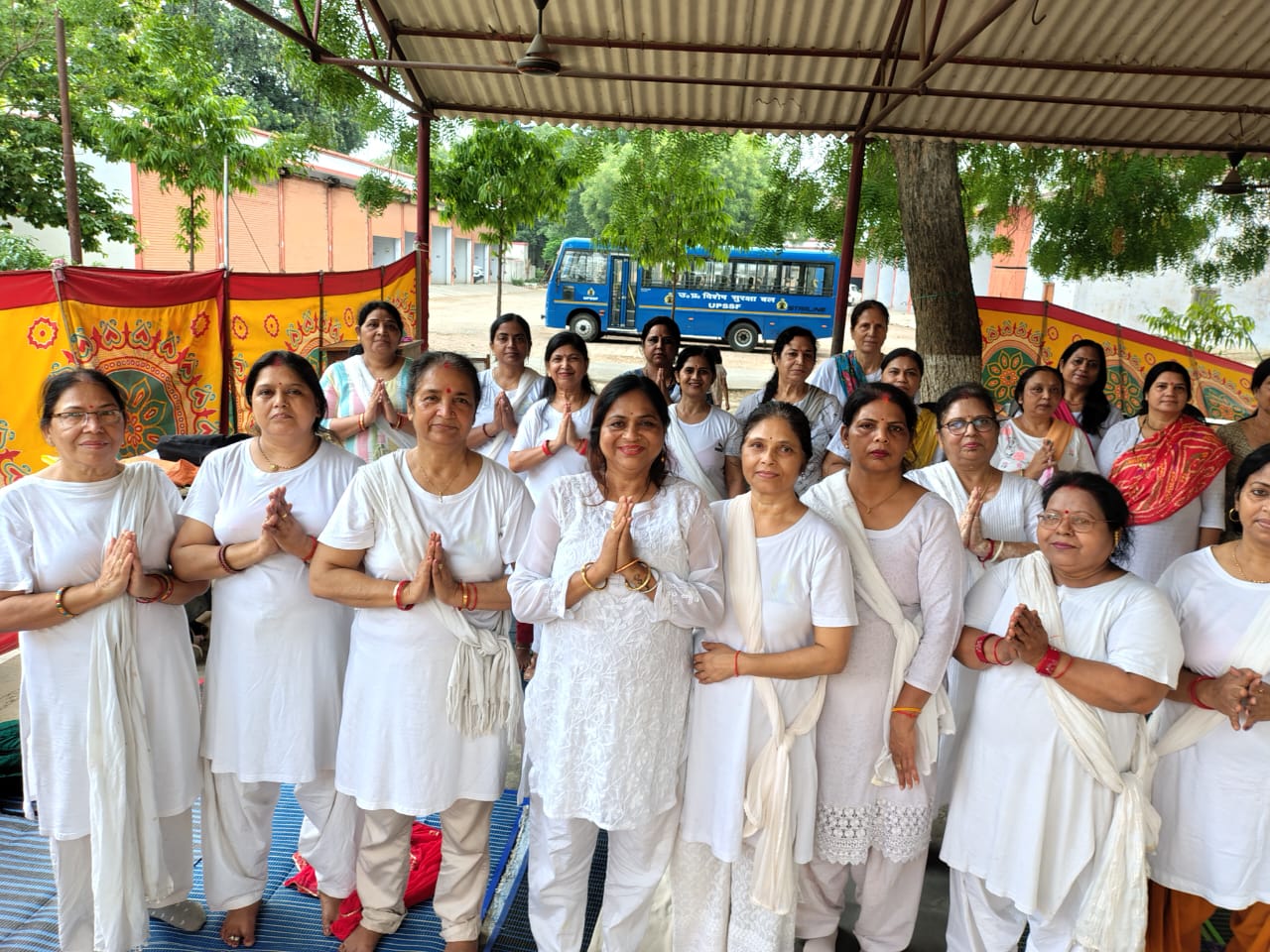 Our Yoga group